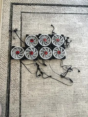 Fans for pc 7 pcs