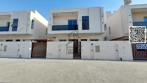 فيلا مودرن مع روف شامل رسوم التسجيل موقع مميز