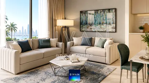 Waterfront Living | 2BR + Study | High Floor