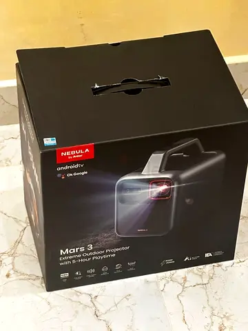 Nebula Mars 3 Outdoor Android TV Projector - Sealed Box