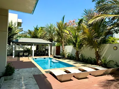 4 bhk+maid room| swimming pool | huge size