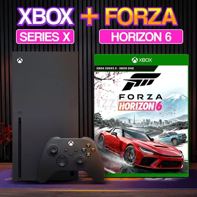 Xbox series x with FORZA Horizon 6