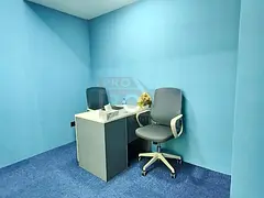 Modern Office with Utilities Included | Steps from Garhoud Metro