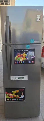LG Refrigerator with 327 Litres, neat and clean, Cooling properly