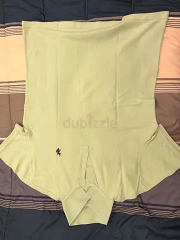 Light green men’s polo shirt (classic fit) - good condition