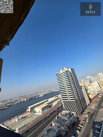 استثمار وسكن في آن واحد | شقة 3 غرف وصالة بدور مرتفع في أبراج الخور عجمان