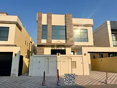 Luxury villa with a modern design for sale in Al Yasmin area - Ajman