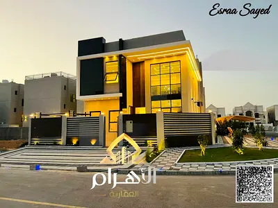 Modern corner villa for sale in Al-Haliyo 2 – prime location near Azha, price includes registration fees