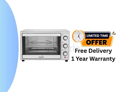 STAR TRACK 35L Stainless Steel Electric Oven with Rotisserie  Convection | 1500W ST-35SSW-EO1500