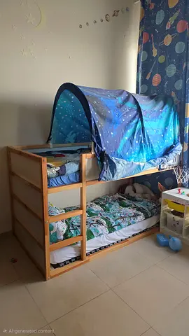 Reversible bed - Ikea Kura