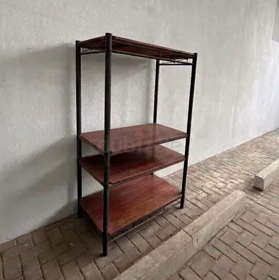 Metal Frame Shelf Unit