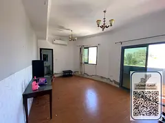 Studio apartment with balcony behind Thumbay Hospital, spacious, central air conditioning, on the D