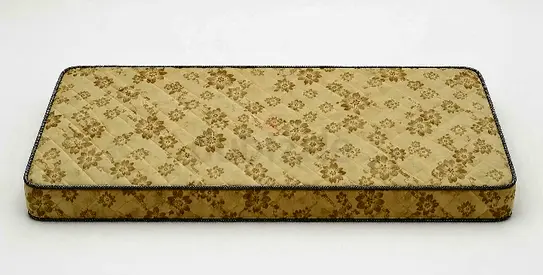 Single Foam Mattress in Good Condition - Beige Floral Cover
