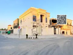 Villa for sale, corner lot, very high-end finishing, registration fees included, freehold ownership
