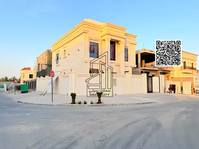Villa for sale, corner lot, very high-end finishing, registration fees included, freehold ownership for all nationalities, close to all public service