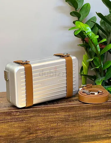 RIMOWA personal aluminum cross body bag