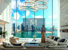 Furnished Sea Front 2BR | Post Handover Payment Plan | Only AED 1M | Ghaf Tower
