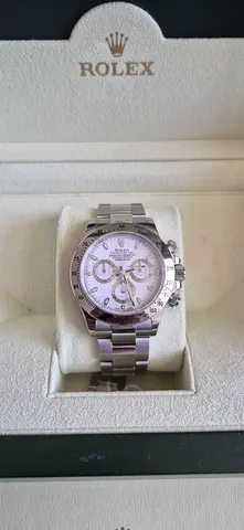 German Rolex Daytona Stainless Steel Chronograph (Box and papers included)