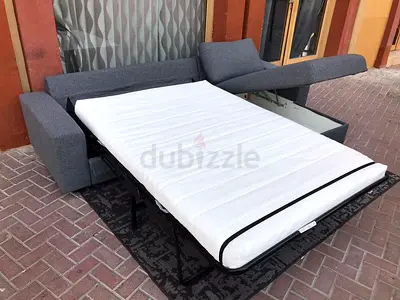 Ikea vimle L shape sofa bed Dark gray Excellent Condition
