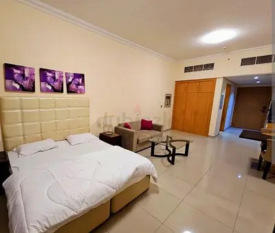 Furnished 2 bedroom shabiya 12 for 5000