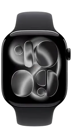 Apple Watch Series 11 (46mm) - Jet Black Sport Band - Excellent Condition