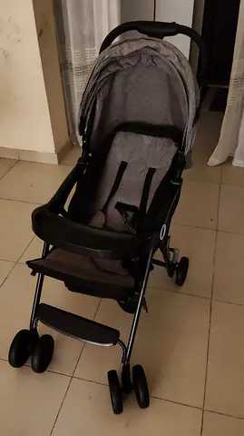 Lightweight grey standard baby stroller in good condition- contact me by whatsapp