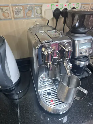 Nespresso Steel Espresso Machine with Milk Frother (Used)
