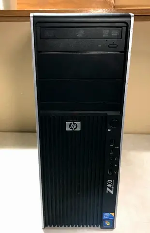 PC and Monitor Complete Desktop Setup with Keyboard and Mouse and Cables For Work