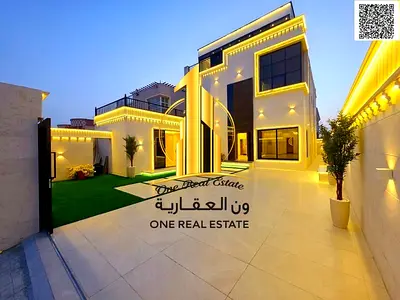 🏡 فيلا للبيع في الروضة – عجمان ✨  📍 ثاني قطعة من شارع الشيخ عمار فرصة مميزة لامتلاك فيلا واسعة بتشطيبات راقية وموقع استراتيجي قريب من جميع الخدمات و
