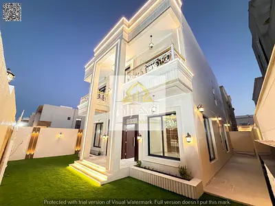 Villa for sale on Sheikh Bin Zayed Road, including registration and ownership fees, on a main street, close to a park.