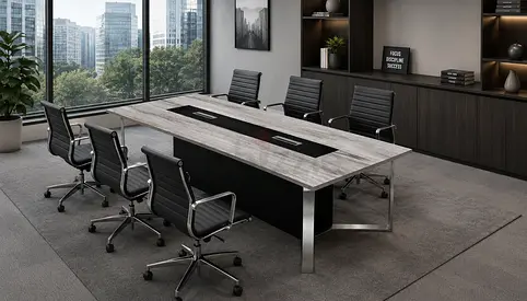 Custom Made Executive Meeting Table – Modern Conference Table
