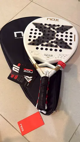 NOX 12k 2026 Padel Racket with Cover - Brand New, Tagged