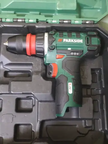 PARKSIDE Cordless Drill Driver in Case - Good Working Condition German made, battery not included