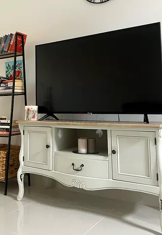 TV stand - white/ash