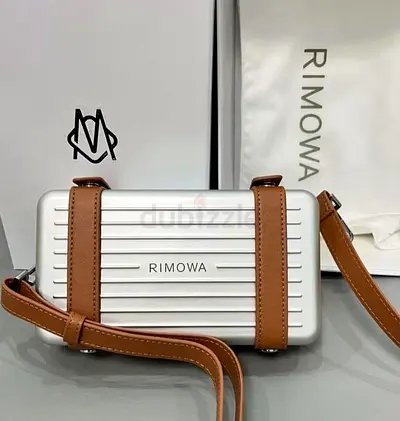 RIMOWA personal aluminum cross body bag