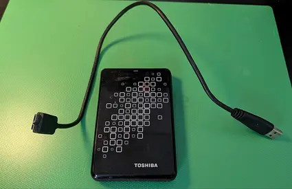 Toshiba Canvio 1TB Portable External Hard Drive USB
