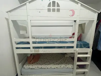 Bunker for kids with mattress