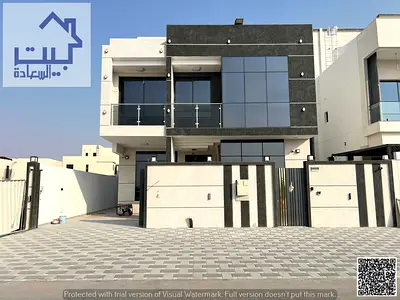 A great opportunity in Al Haliwa 2, Ajman, including central air conditioning, 6 rooms and a roof terrace, spacious areas, at a reasonable price.