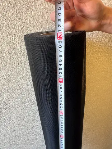 Black Metal Insect Screen Roll – 120 cm Wide - 45Meter