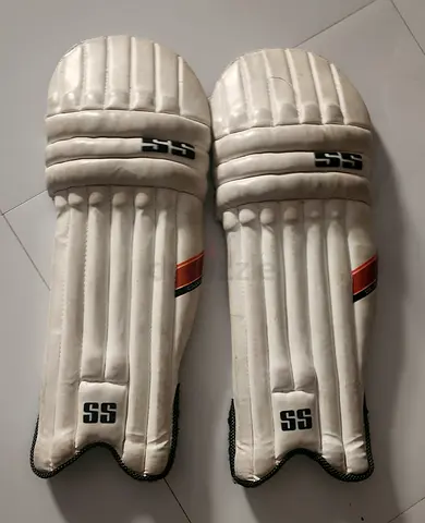 Used SS Cricket Batting Pads - Good Condition