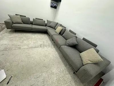 Natuzzi brand corner sofa