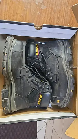 Caterpillar Black Industrial Safety Boots