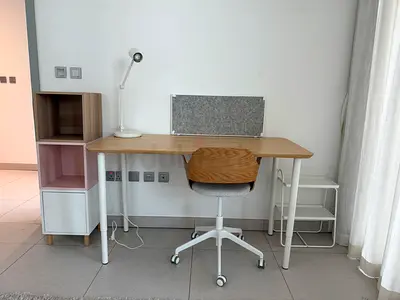 Desk with chair