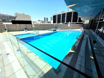 Pool View, Closed Kitchen, 1 Bedroom, Binghatti Gate