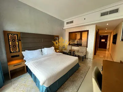 🌟 Fully Furnished Studio | 3 Min Walk to Internet City Metro | Chiller,Gas & Internet Included 🌟