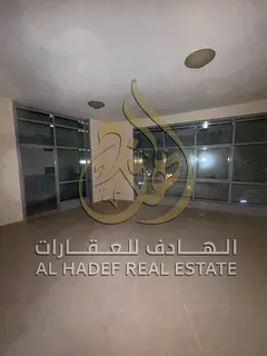 For Annual Rent in Al Taawun 3BR apartment with separate living room master maid room built in wardr