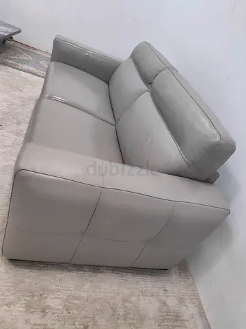 Expensive quality Natuzzi Italia real leather sofabed