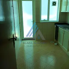 Spacious 2 Bedroom Hall Apartment for Rent in Al Taawun with Master Room 2 Balconies Built in Wardro
