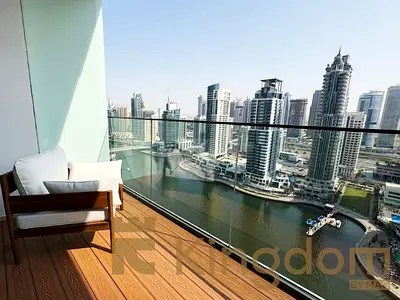 شقة مفروشة بغرفتي نوم | LIV Residence | إطلالات على المارينا والأفق