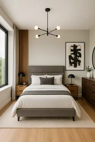 Modern Upholstered Bed can be customised in different colours sizes design